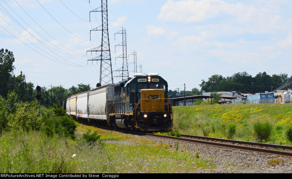 Valley Interchange Track to Bound Brook Yard